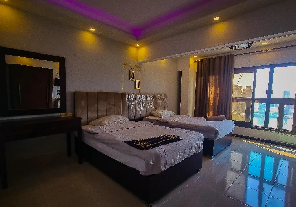 APARTMENT TWO DOUBLE BEDS Room, Nile Sky Hotel and Suites, Cairo