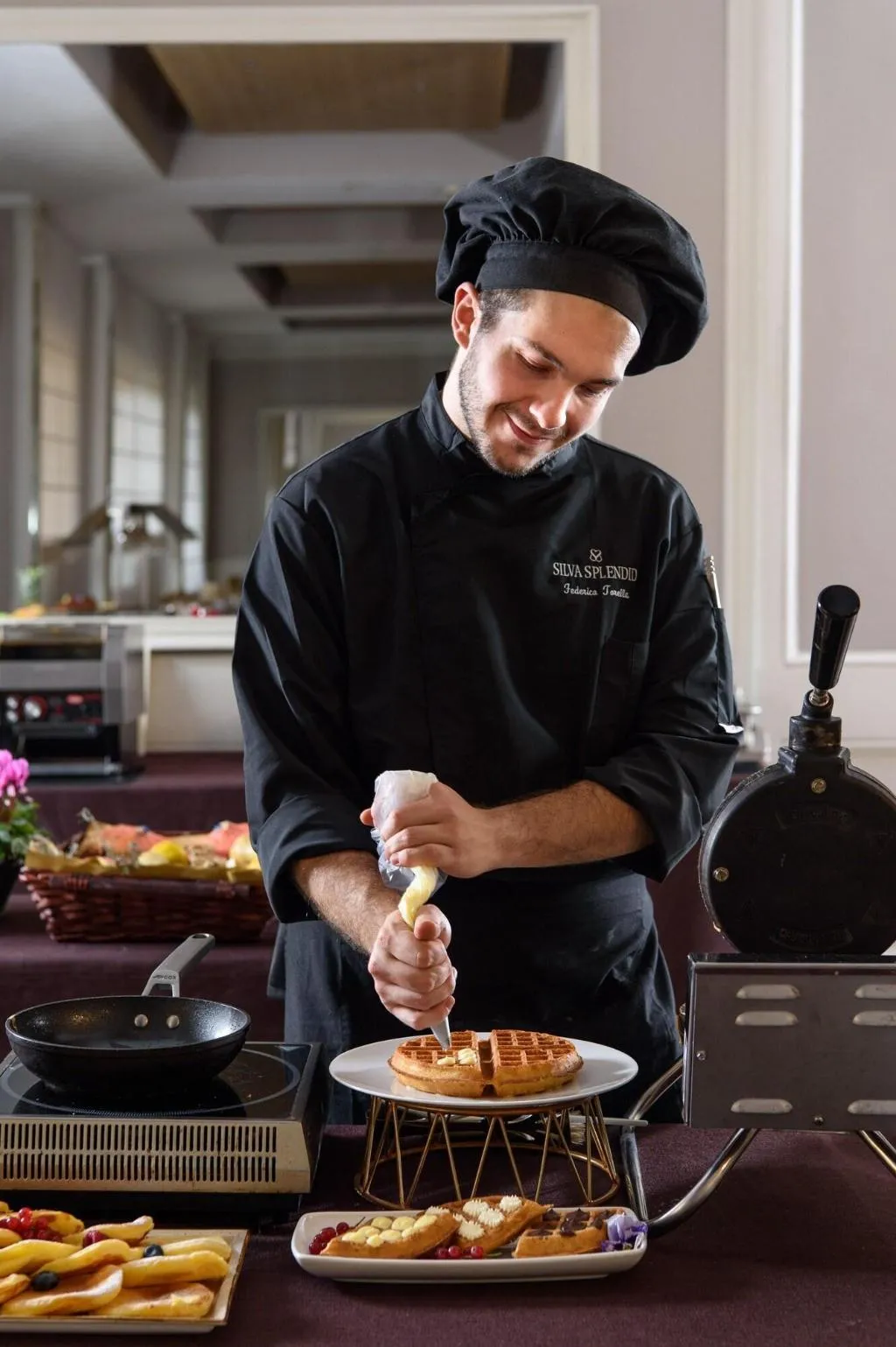 Restaurant, Silva Hotel Splendid, Rome