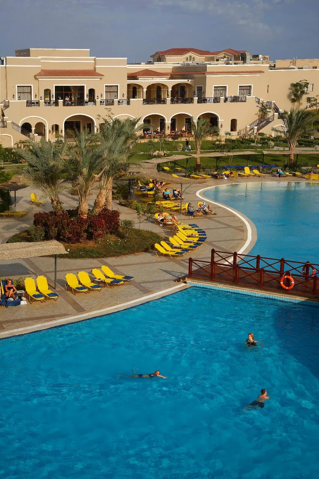 Terrace, Jaz Mirabel Park, Red Sea Riviera