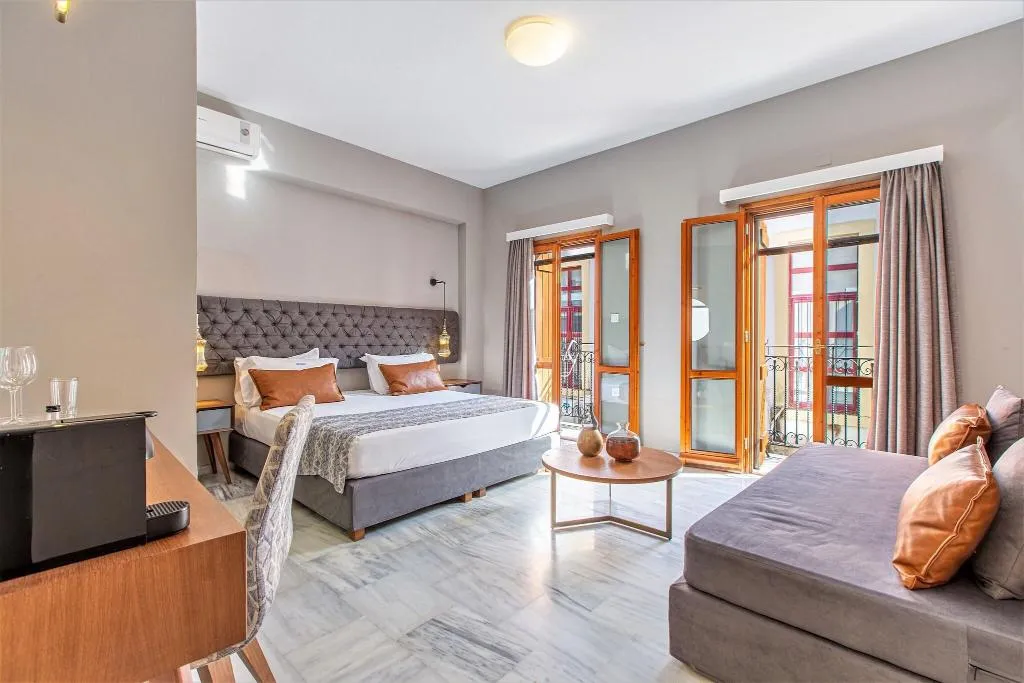 Room, Minaret Suites & Apartments, Crete