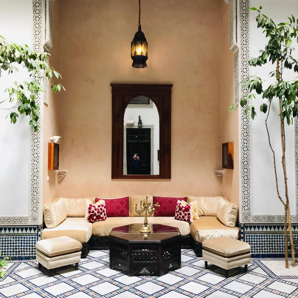 Lobby, Riad Maison Bleue & Spa, Fez