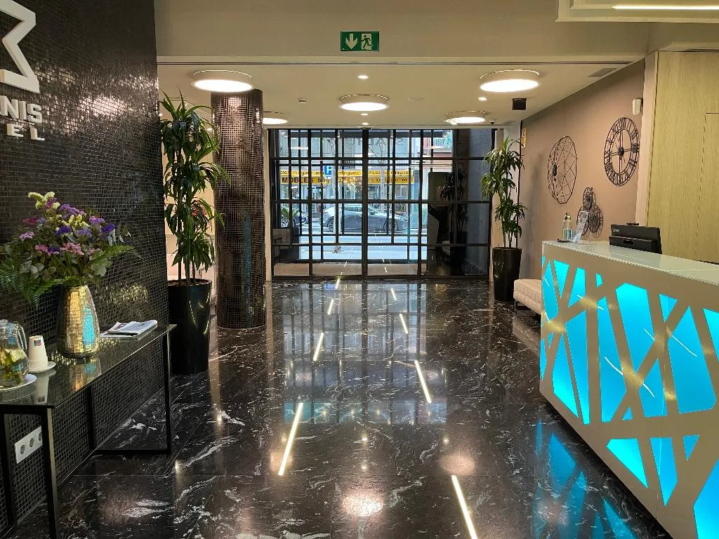 Lobby, Arya Stadium Hotel, Barcelona