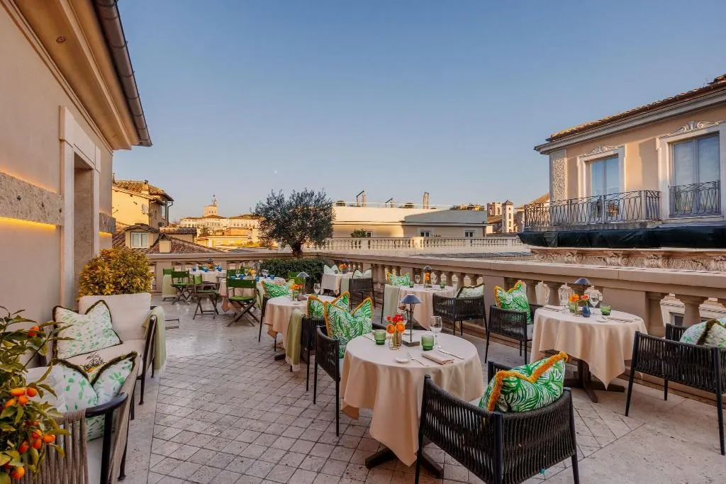 General view, Singer Palace Hotel, Rome