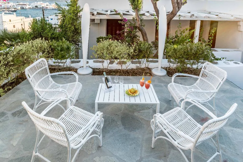 Terrace, Melangel, Mykonos