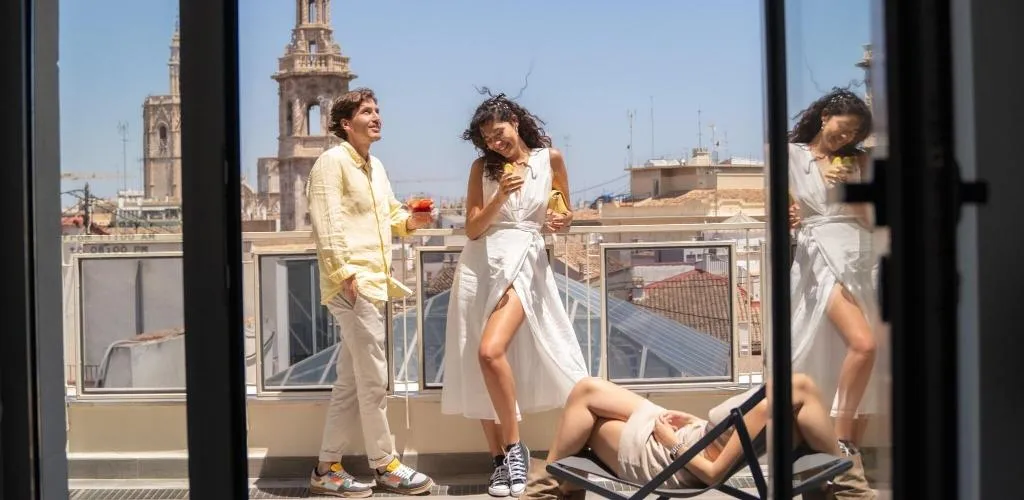 Terrace, Hotel Cosmo, Valencia