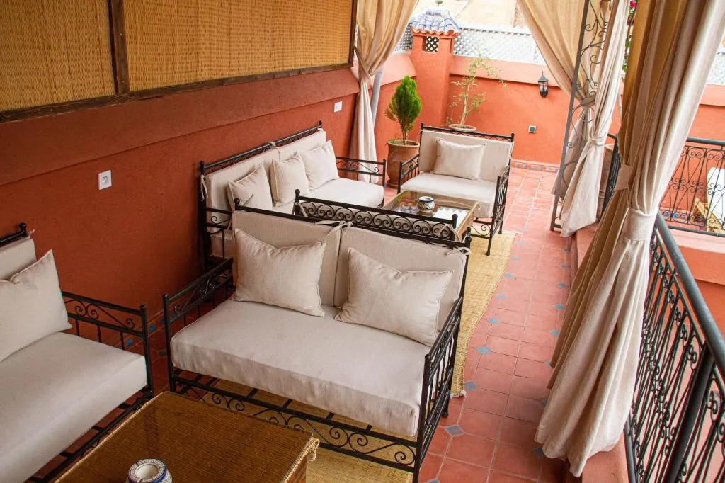 Terrace, Riad Dar Tamlil, Marrakech