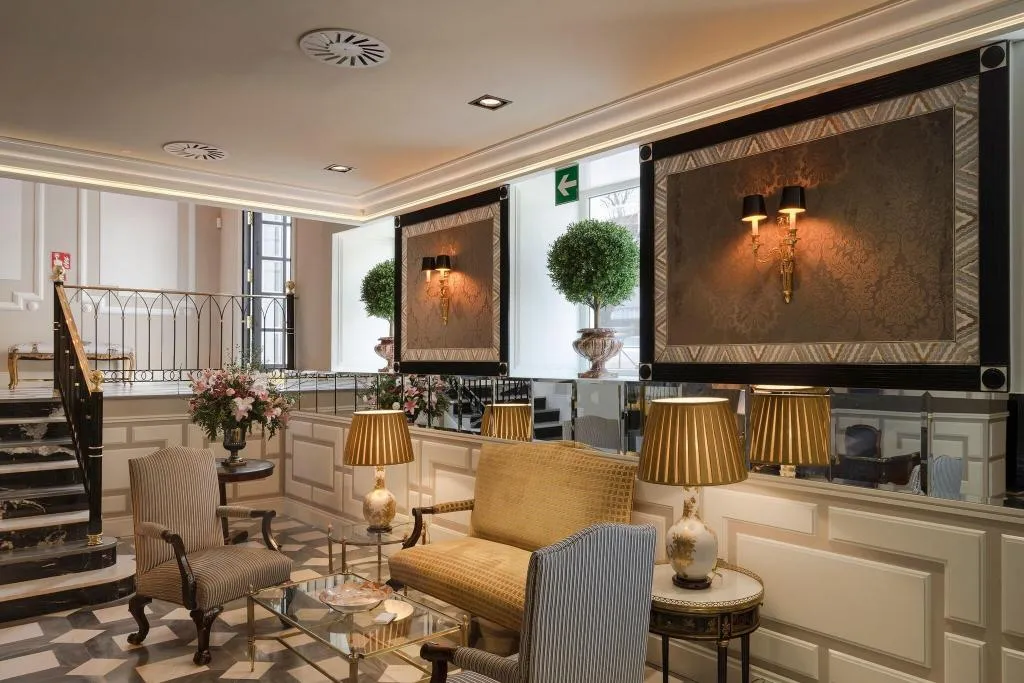 Lobby, Relais & Châteaux Heritage Madrid, Salamanca
