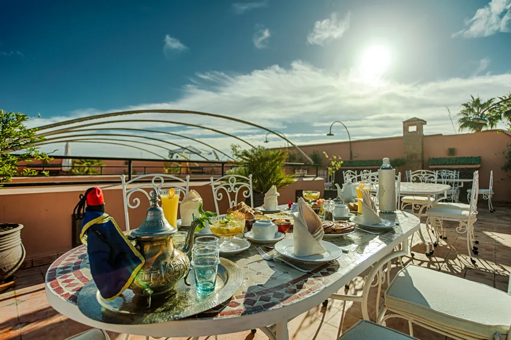 Restaurant, Riad Nasreen, Marrakech