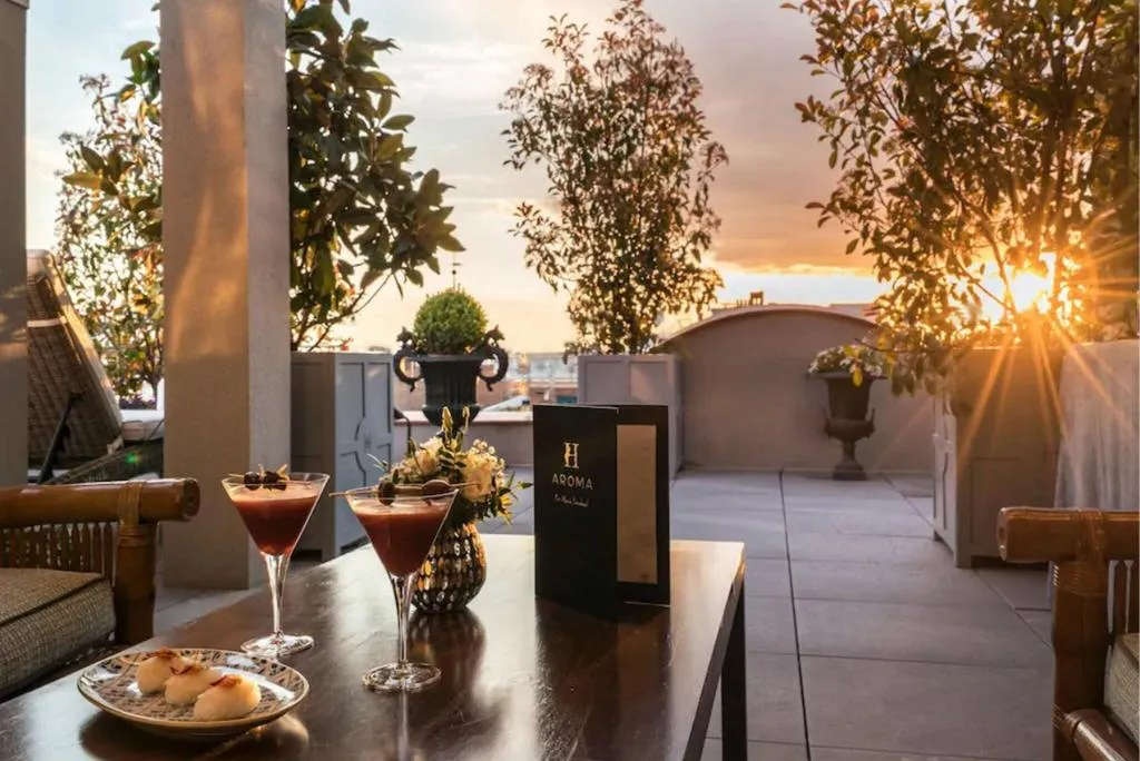 Terrace, Relais & Châteaux Heritage Madrid, Salamanca