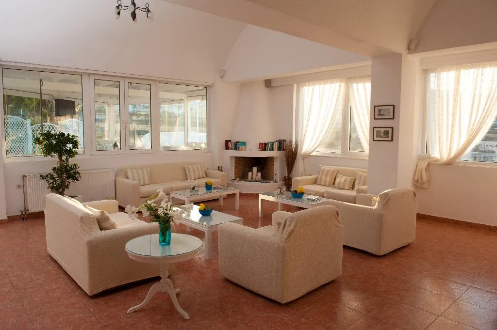 Lobby, Milos Villas, Santorini