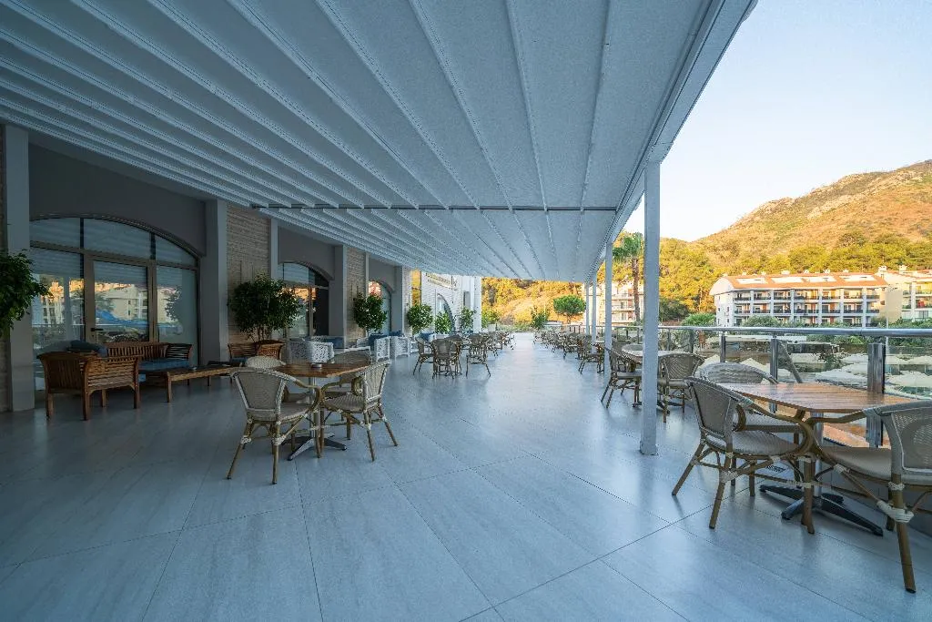 Terrace, Grand Pasa Hotel, Dalaman