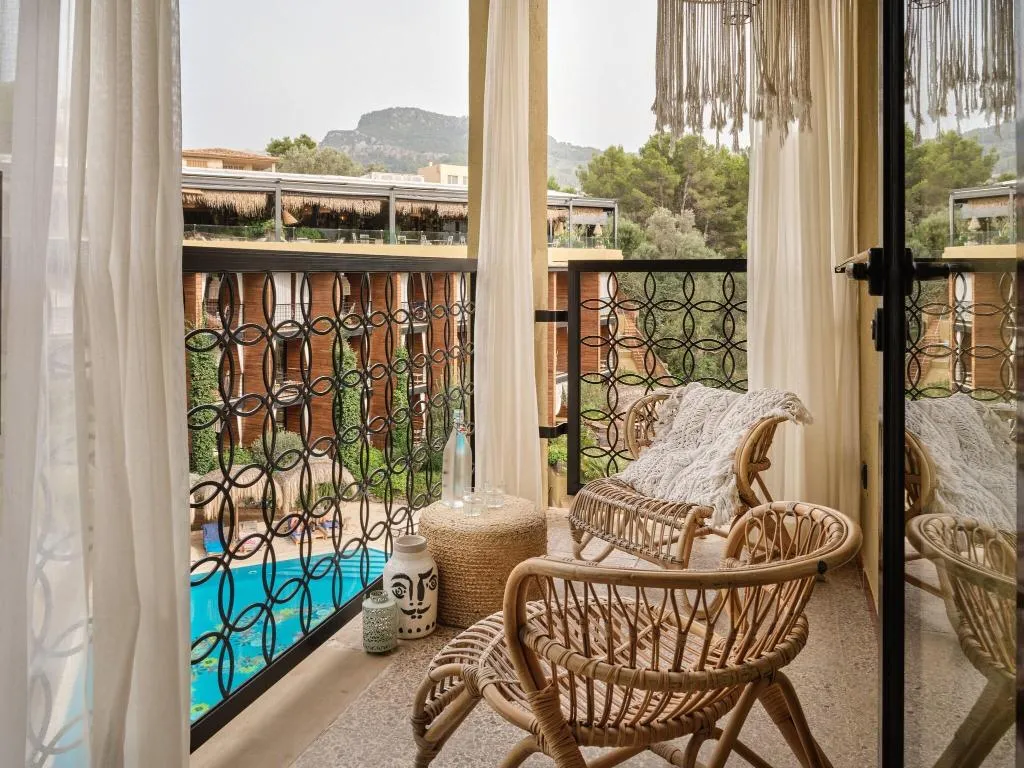 Terrace, Hotel Sentido Porto Soller, Majorca