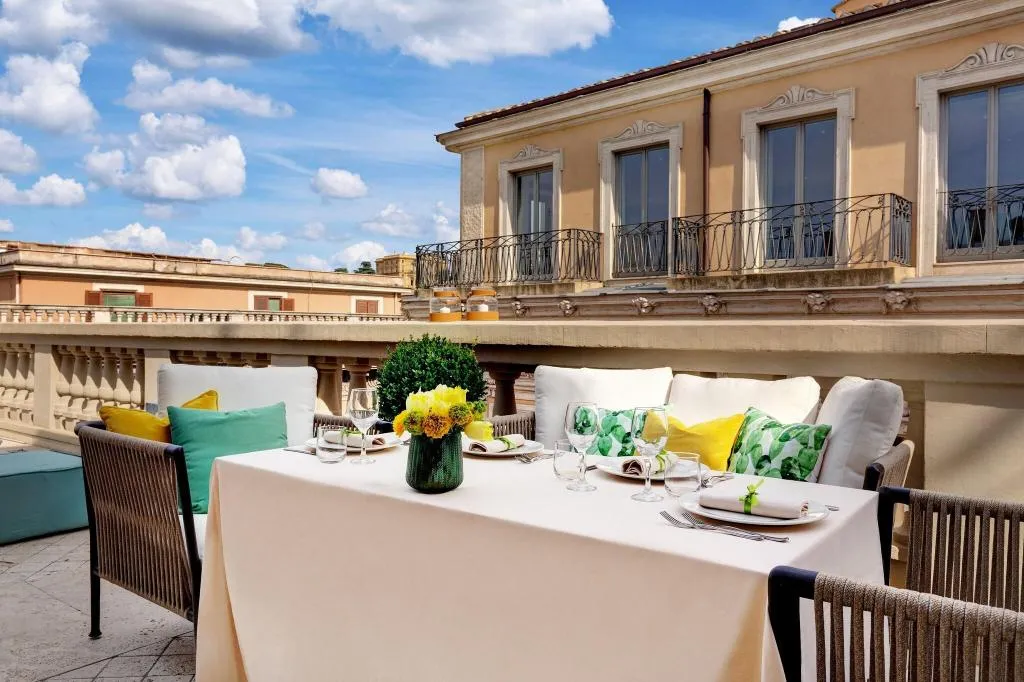 Restaurant, Singer Palace Hotel, Rome