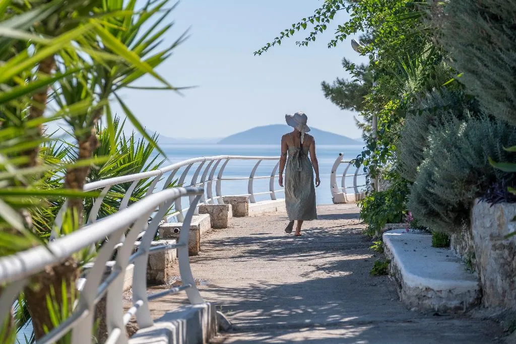 Beach, Meli Apartments & Villas, Kalamata