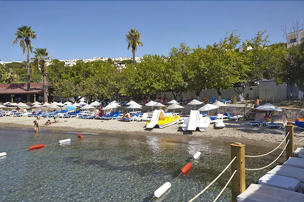 Beach, Meteor Beach Hotel, Bodrum