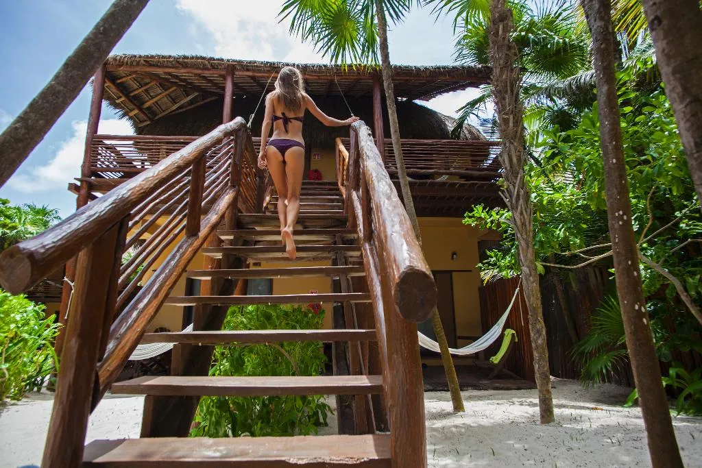 Terrace, Hip Hotel Tulum, Cancun Area