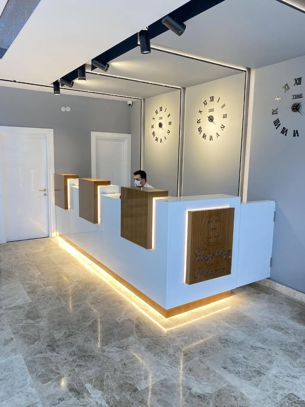Lobby, Hakcan Hotel, Izmir