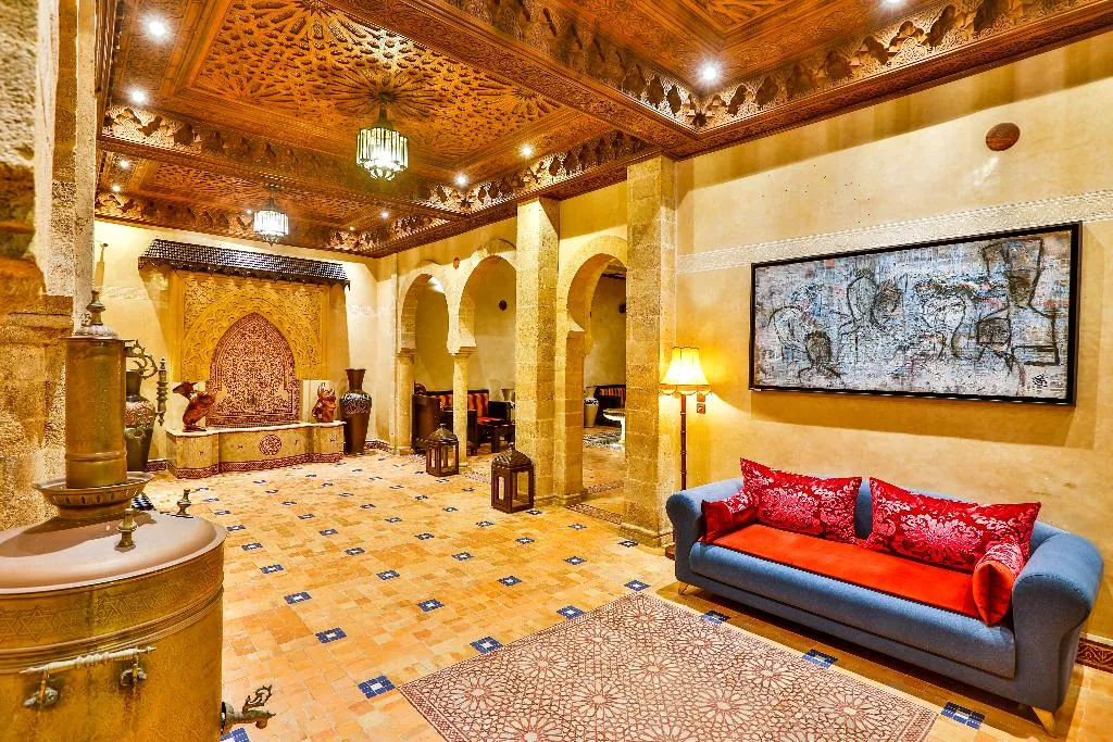 Lobby, Riad Mimouna, Essaouira