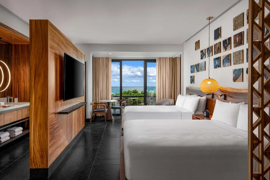DOUBLE GUEST ROOM OCEAN VIEW Room, Conrad Tulum Riviera Maya, Cancun Area