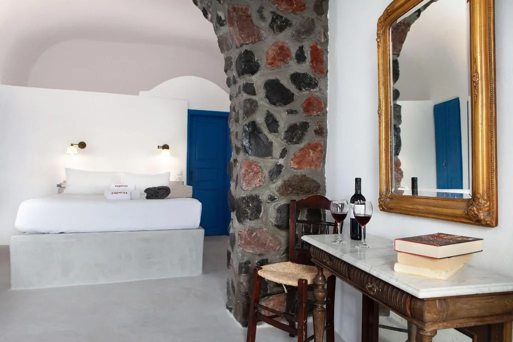 DOUBLE SEA VIEW Room, Esperas Houses Apartments, Santorini