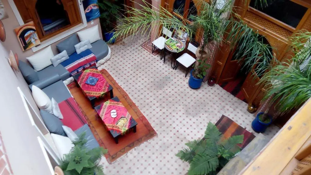 Lobby, Riad Jnan Adam, Marrakech