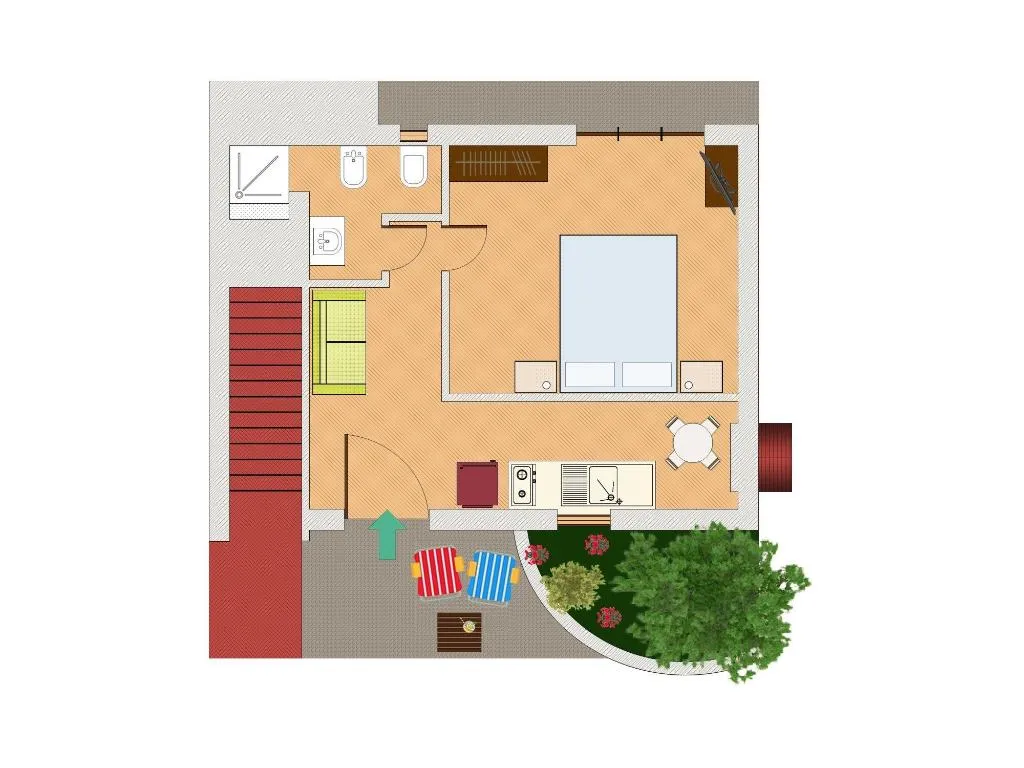 Room, Villa Anastasia, Olbia