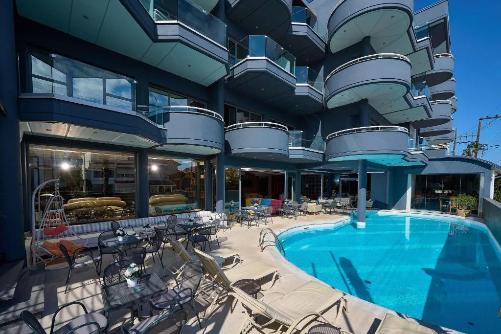Terrace, Mediterranean Resort Hotel, Thessaloniki