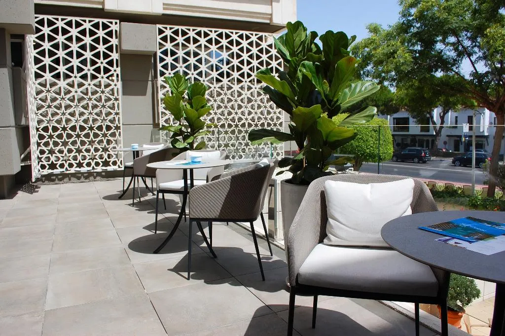 Terrace, Alanda Hotel Marbella, Costa Del Sol