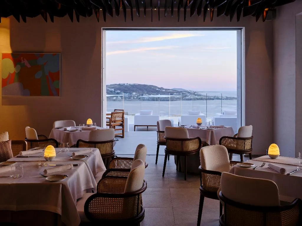 Restaurant, Deos Mykonos - A Myconian Collection Hotel, Mykonos