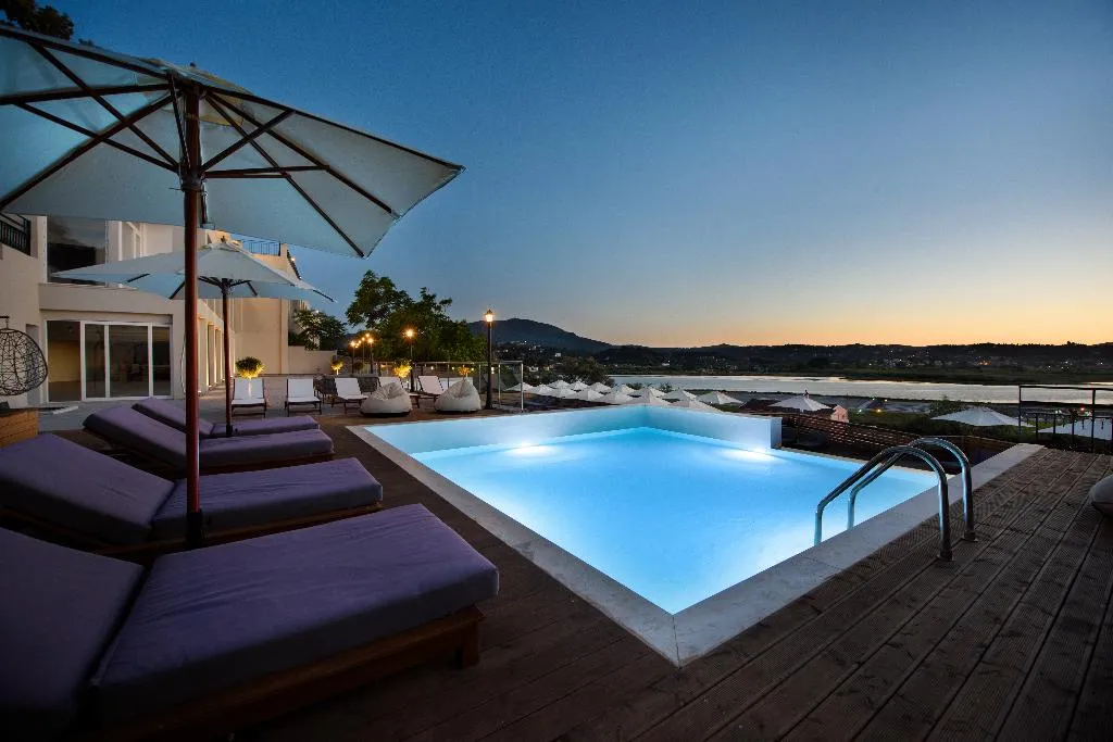 Pool, The Royal Grand Hotel, Corfu