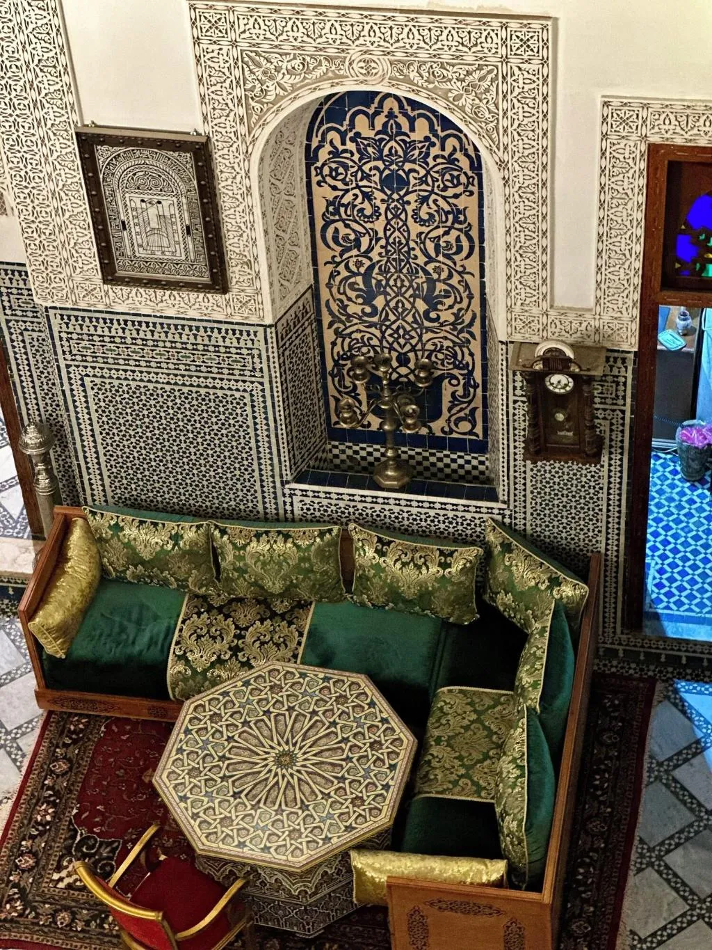 General view, Riad Damia, Fez