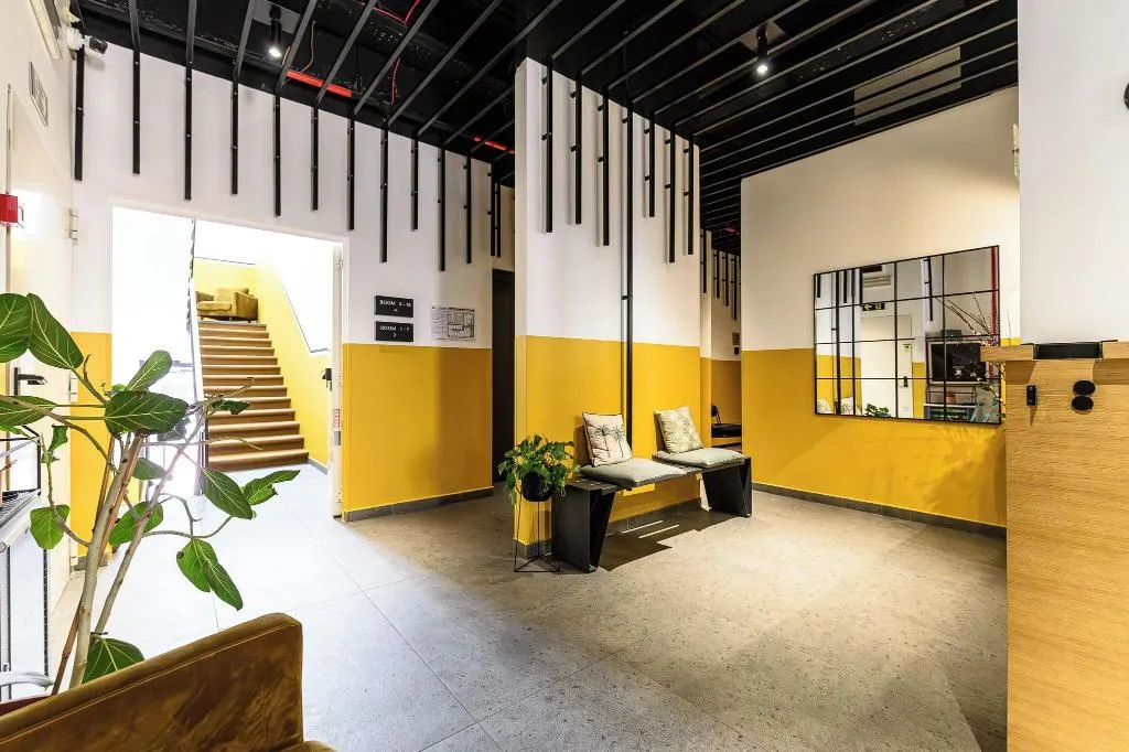 Lobby, Hotel Central Lodge, Naples