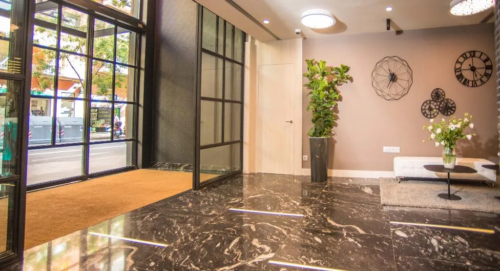 Lobby, Arya Stadium Hotel, Barcelona