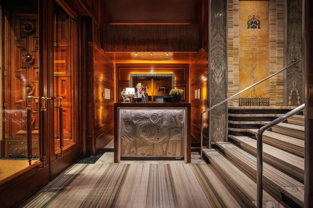 Lobby, Singer Palace Hotel, Rome