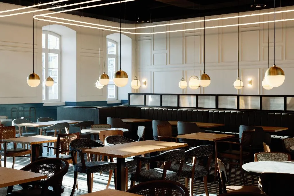 Restaurant, The Editory Riverside Santa Apolonia Hotel, Lisbon