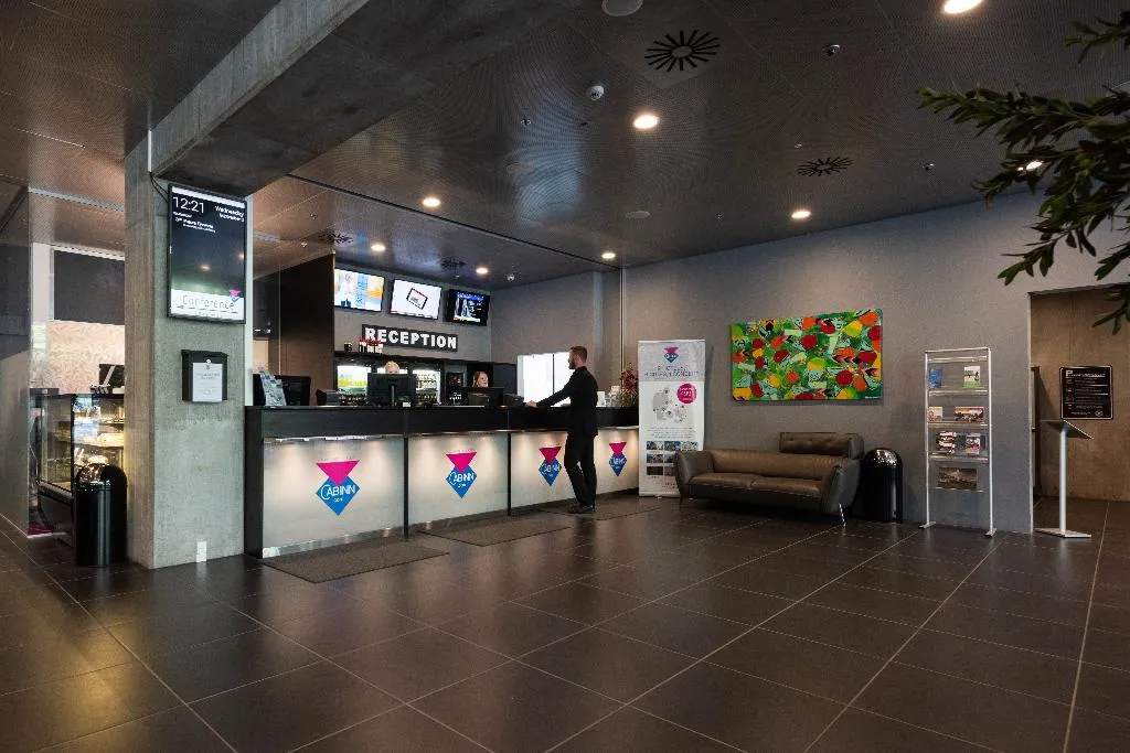 Lobby, Cabinn Apartments, Copenhagen