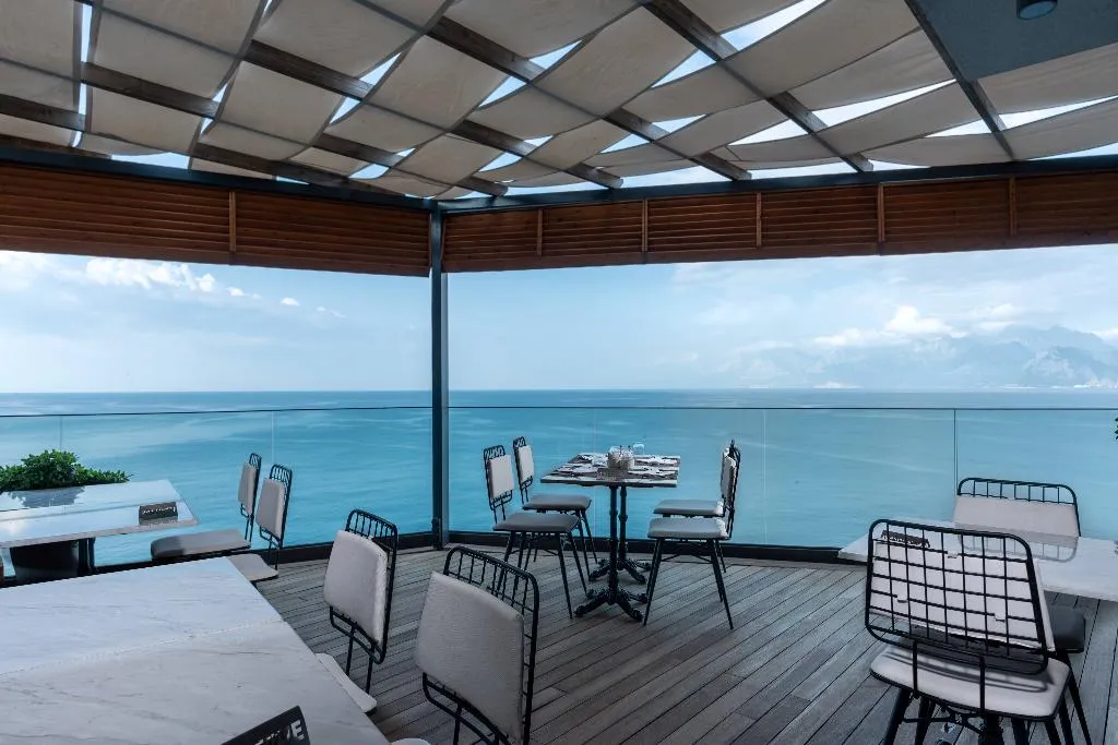 Terrace, Perge Hotels Adults Only 18+, Antalya