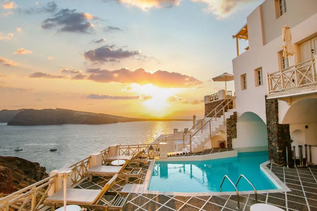 Pool, Oia Mare Villas, Santorini