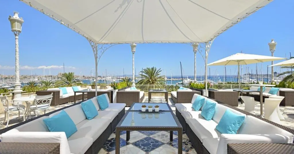 Restaurant, Hotel Victoria Gran Meliá, Majorca