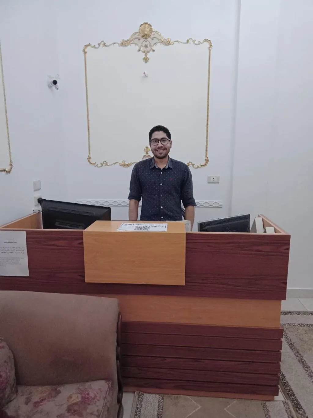 Lobby, New Panorama Hotel, Cairo