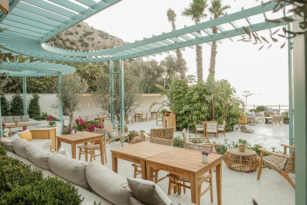 Terrace, Perios Beach House - Adults Only, Dalaman