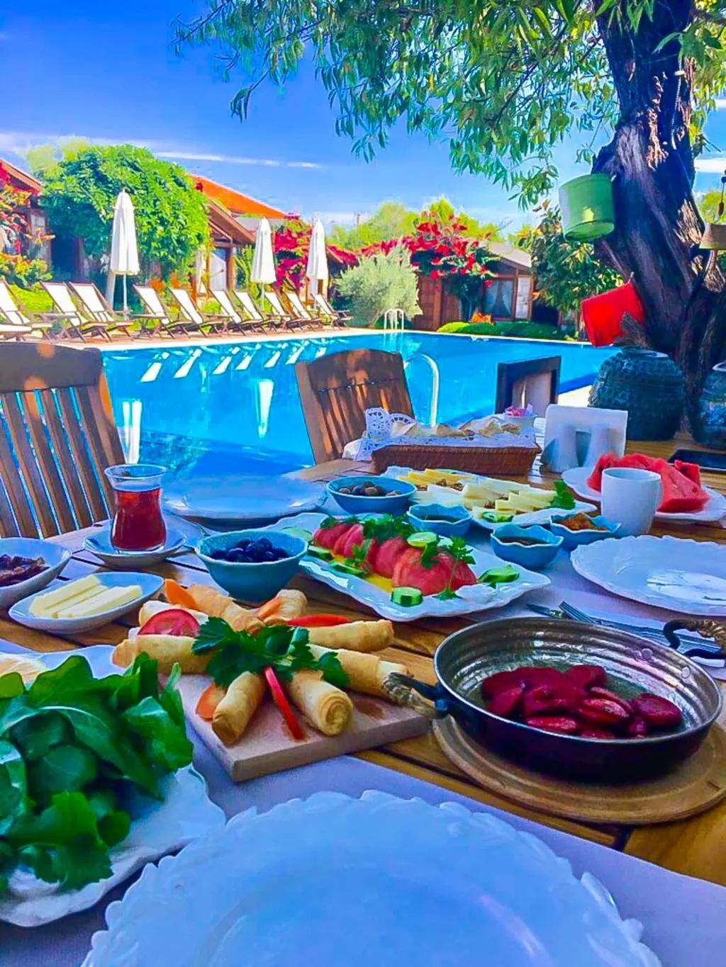 Restaurant, Lunabegonvil Tas Evler, Dalaman