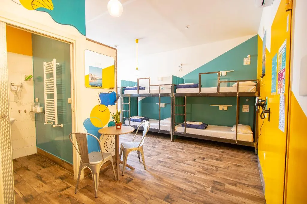 Bed in dormitory CAPACITY 9 Room, Ostello Bello Napoli, Naples