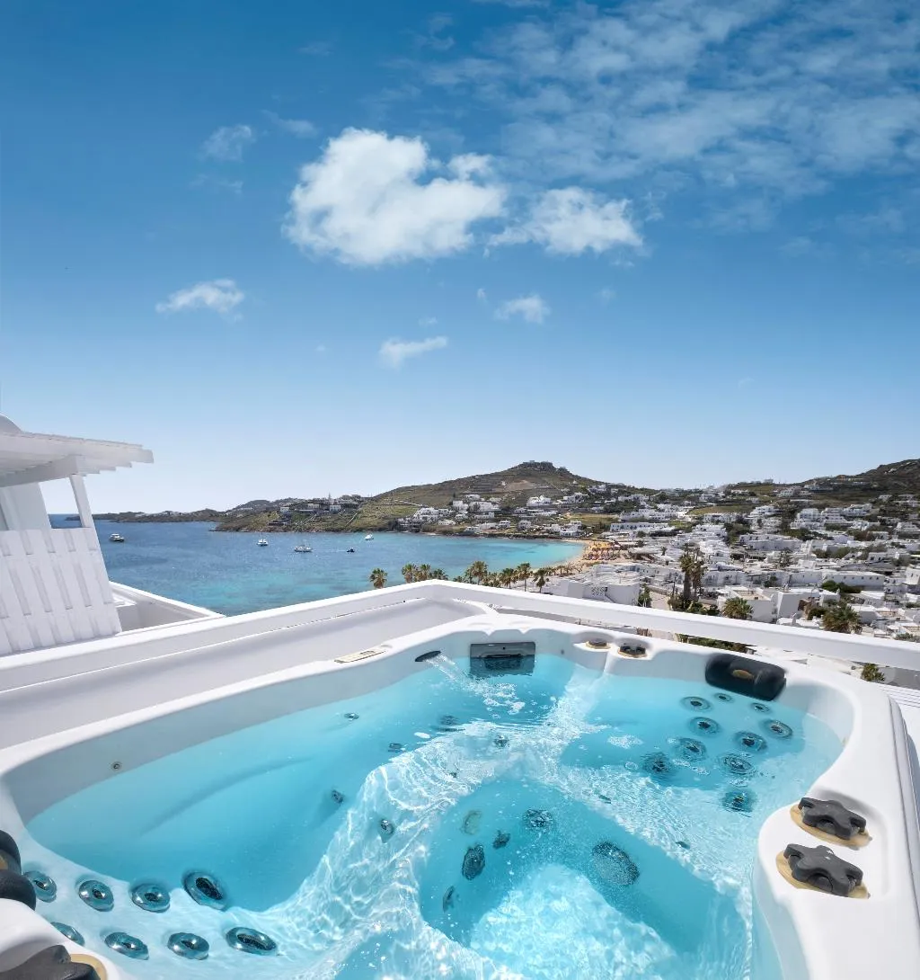 JUNIOR SUITE WITH JACUZZI Room, Deliades, Mykonos