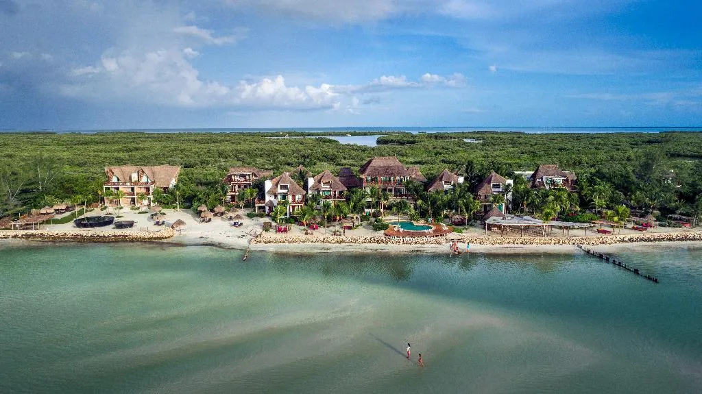 Beach, Villas Flamingos, Cancun Area