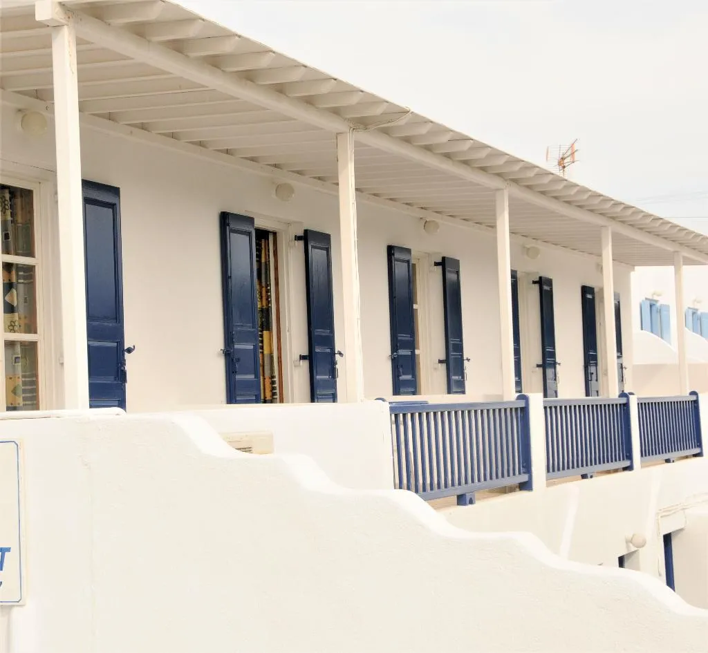 General view, Pension Sourmeli, Mykonos