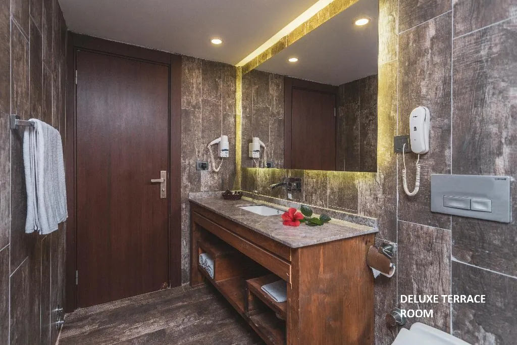 DOUBLE DELUXE WITH TERRACE Room, Manaspark Deluxe Hotel Oludeniz, Dalaman
