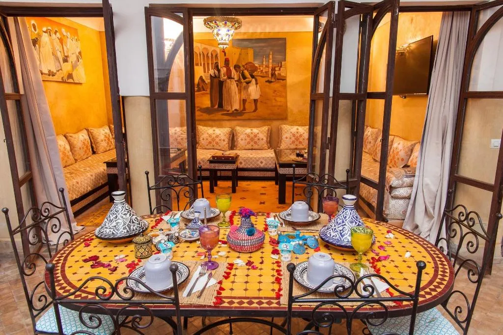 Restaurant, Riad Fuschia, Marrakech