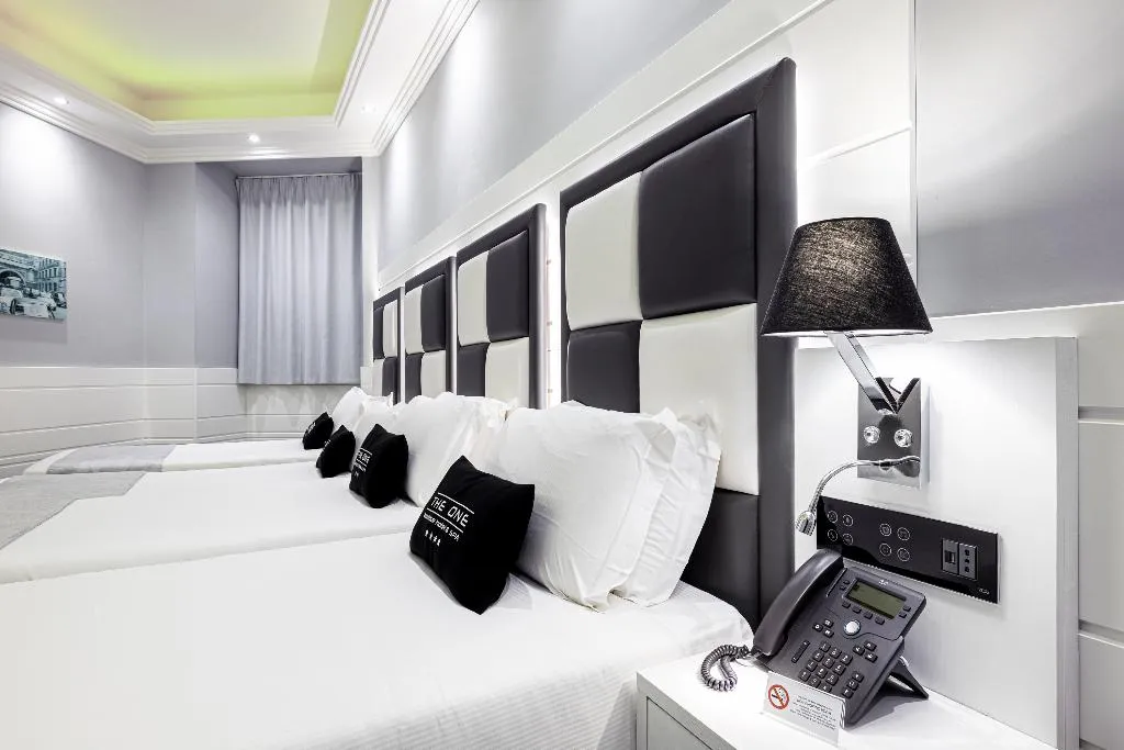 QUADRUPLE COMFORT Room, THE ONE Boutique Hotel & SPA Rome, Rome