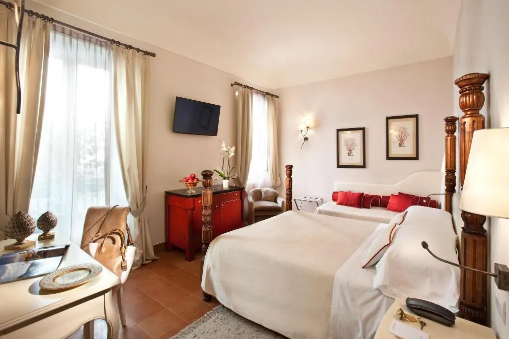 Double or Twin CLASSIC CITY VIEW Room, Villa Belvedere, Taormina